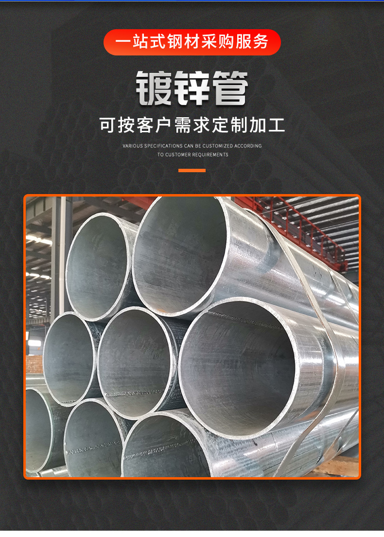 友發牌鍍鋅管 廠家直銷 現貨供應